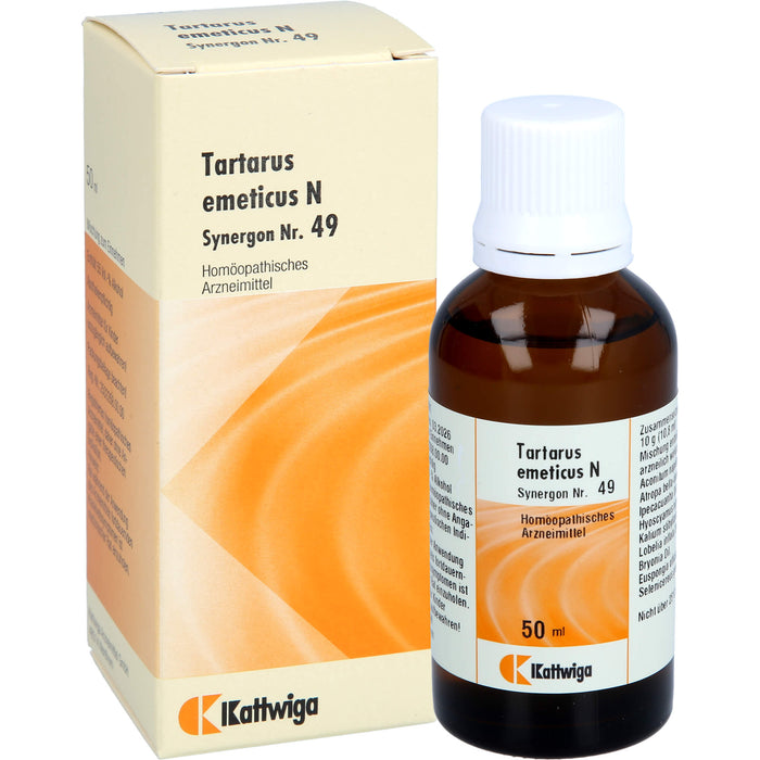Synergon Komplex 49 Tartarus emeticus N Tropfen , 50 ml TRO