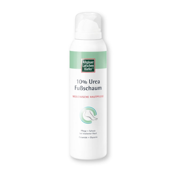 ALLGÄUER LATSCHENKIEFER 10% Urea Fußschaum, 150 ml Schaum