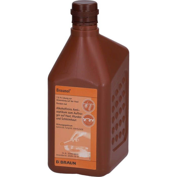 Braunol® 7,5% Lösung zur Anwendung auf der Haut, 10X1000 ml LOE