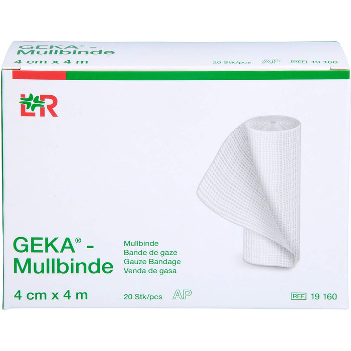 Mullbinde Geka 4cmx4m, 20 St BIN