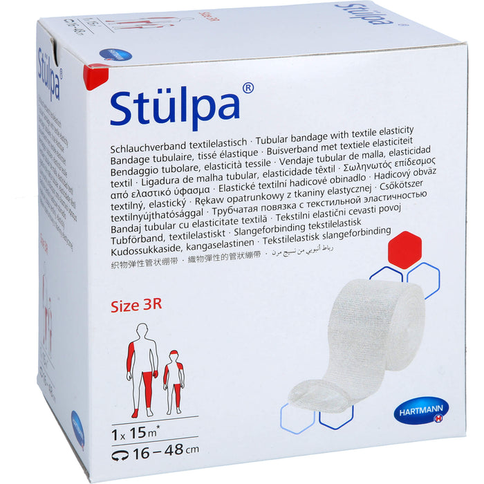 Stülpa Rollen Schlauchverband Gr. 3 R 8 cm x 15 m schützt zuverlässig Wunden oder empfindliche Hautpartien, 1 St. Verband