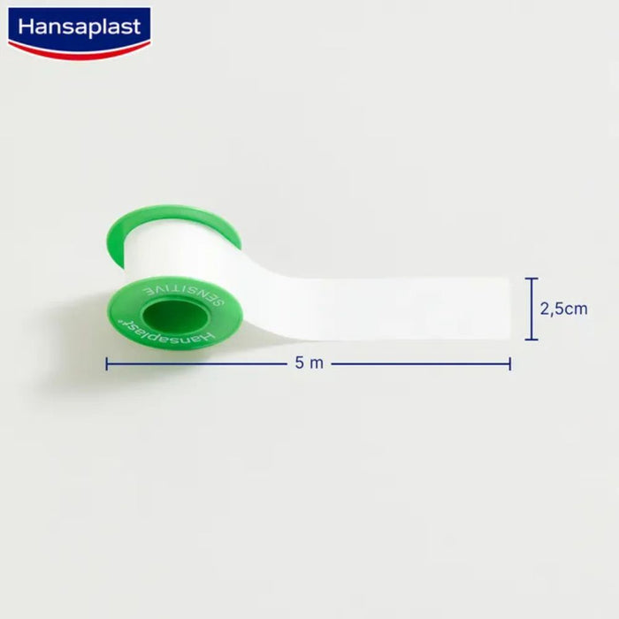 Hansaplast Sensitive Fixierpflaster 5 m x 2,5 cm, 1 St. Pflaster