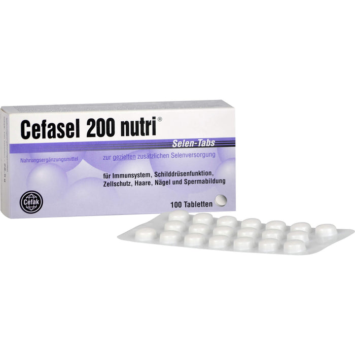 Cefasel 200 nutri Selen-Tabs, 100 St. Tabletten