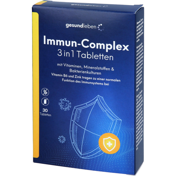 gesund leben Immun-Complex 3in1 Tabletten, 30 St TAB