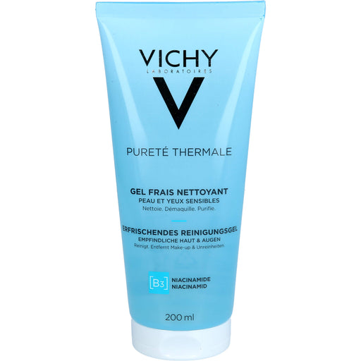VICHY Pureté Thermale erfrischendes Reinigungsgel, 200 ml Gel