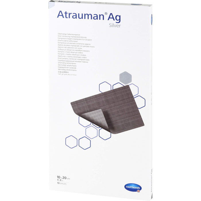Atrauman AG steril 10x20cm, 10 St KOM