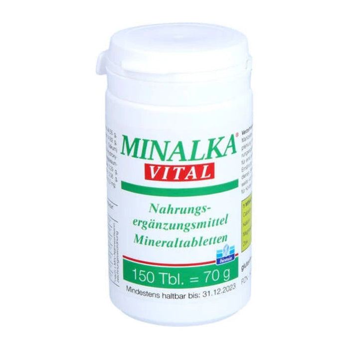 MINALKA vital Mineraltabletten, 150 St. Tabletten