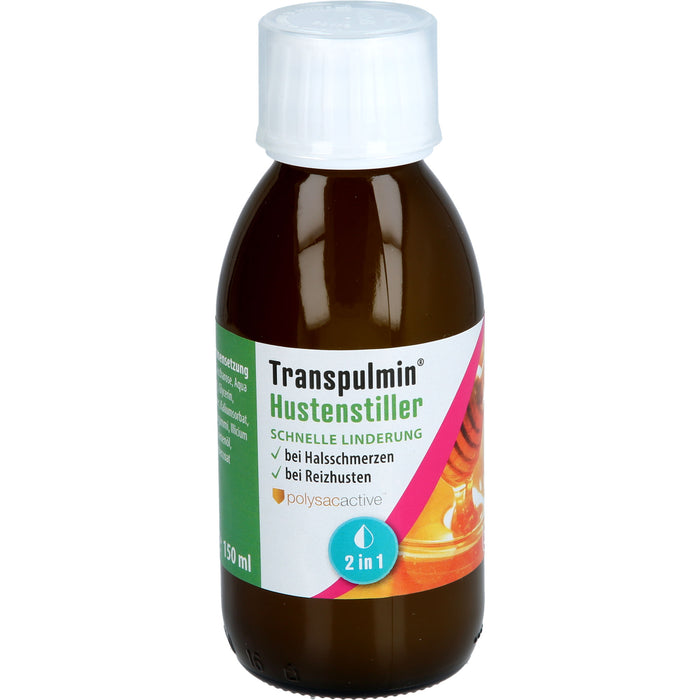 Transpulmin Hustenstiller Sirup, 150 ml Lösung