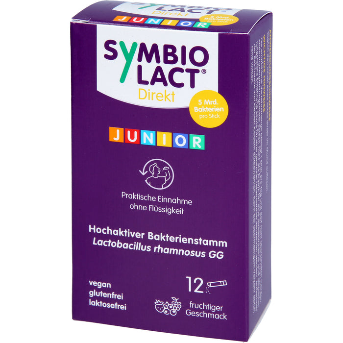 SymbioLact Direkt Junior Sticks mit fruchtigem Geschmack, 12 St. Sticks