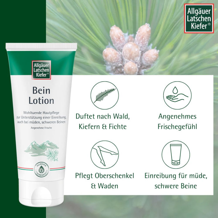 Allgäuer Latschenkiefer Bein Lotion, 200 ml Lotion