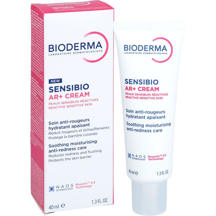 BIODERMA Sensibio AR+ Creme gegen Rötungen für empfindliche, reaktive Haut, 40 ml Creme
