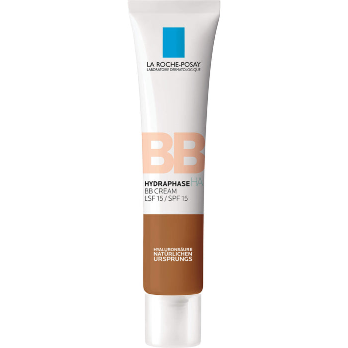 La Roche-Posay Hydraphase feuchtigkeitsspendende BB Cream für einen ebenmäßigeren Teint dunkel LSF 15, 40 ml Creme