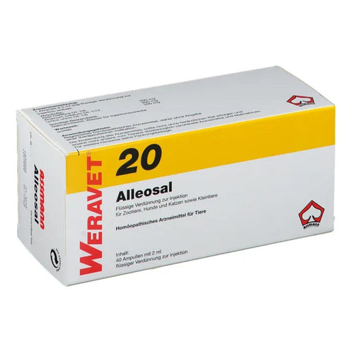WERAVET 20 Alleosal vet Ampullen, 80 ml Lösung