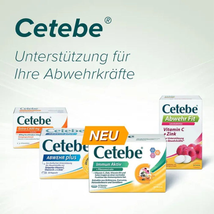 Cetebe Immun Aktiv Tabletten für eine normale Funktion des Immunsystems, 30 St. Tabletten