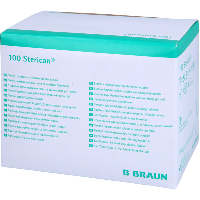Sterican Einmalkanüle 26G 0,45 x 25 mm, 100 St. Kanülen