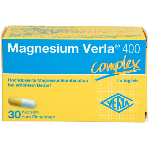 Magnesium Verla 400 Complex Kapseln, 30 St. Kapseln