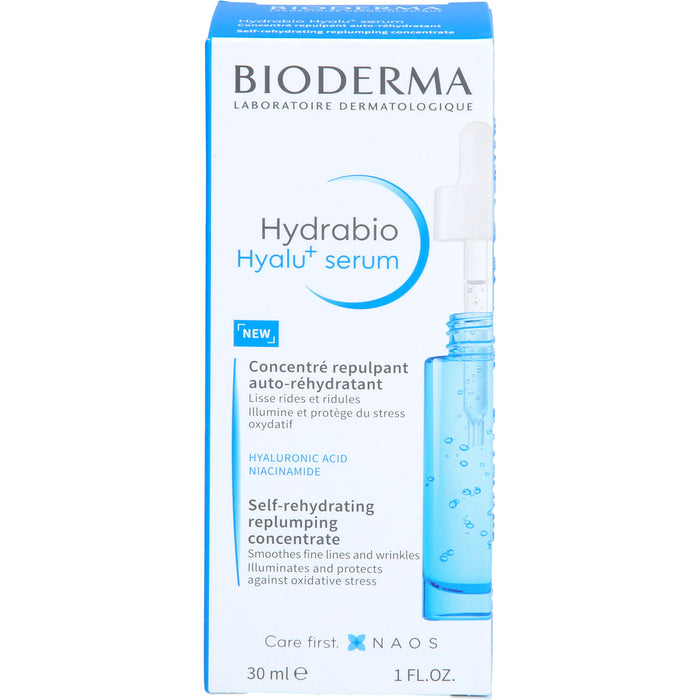 BIODERMA Hydrabio Hyalu+ Serum, 30 ml Lösung