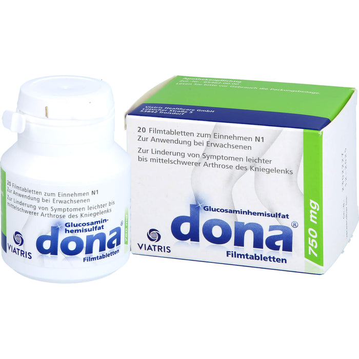 dona 750 mg Filmtabletten, 20 St. Tabletten