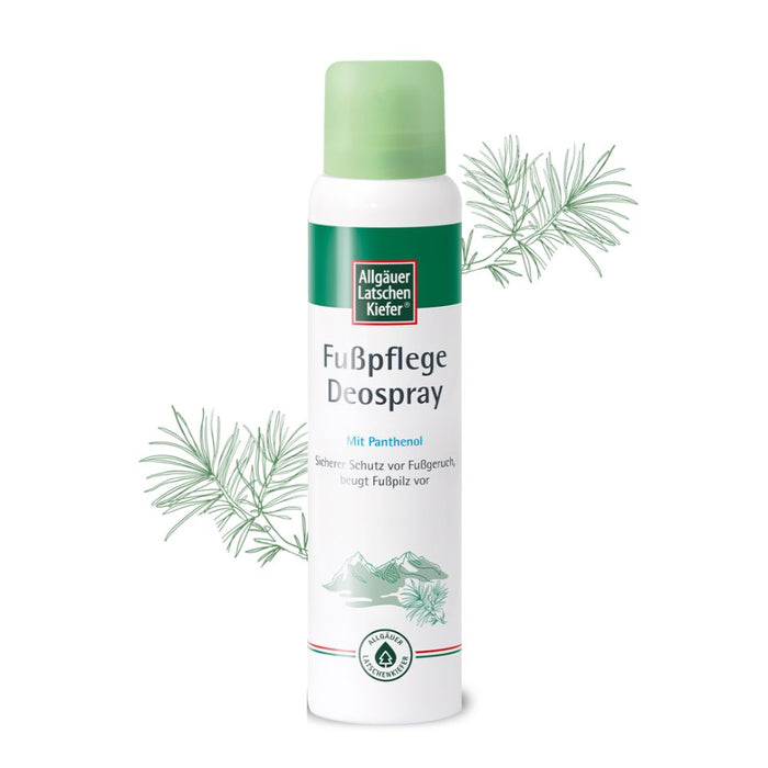 Allgäuer Latschenkiefer Fußpflege Deospray, 100 ml Lösung