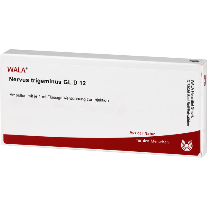 Nervus Trigeminus Gl D12 WALA Ampullen, 10 St. Ampullen