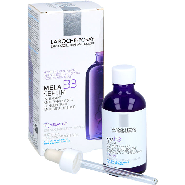 La Roche Posay Mela B3 Serum mit patentiertem Wirkstoff Melasyl gegen Pigmentflecken und Niacinamid, 50 ml Konzentrat