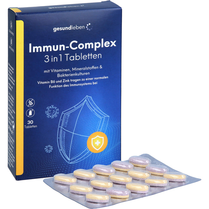 gesund leben Immun-Complex 3in1 Tabletten, 30 St TAB
