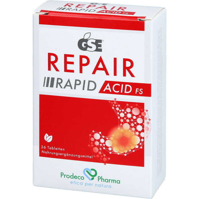 GSE Repair Rapid Acid FS Tabletten, 36 St. Tabletten