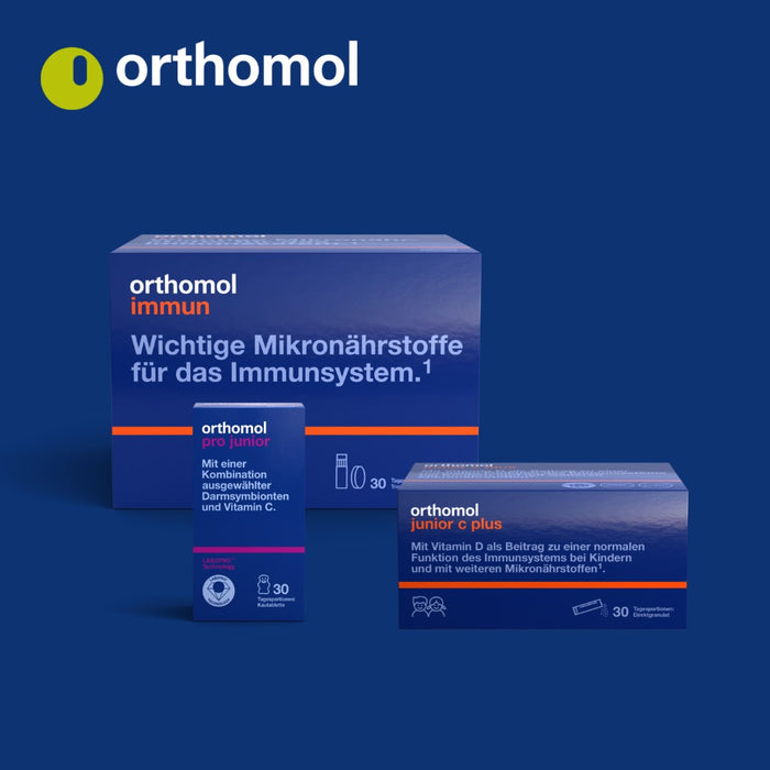 Orthomol junior Omega plus - mit Eisen als Beitrag zur normalen kognitiven Entwicklung von Kindern - mit Omega-3-Fettsäuren, Zink und B-Vitaminen - Toffees, 30 St. Tagesportionen