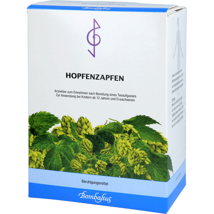 Bombastus Hopfenzapfen Arzneitee zur Beruhigung, 50 g Tee