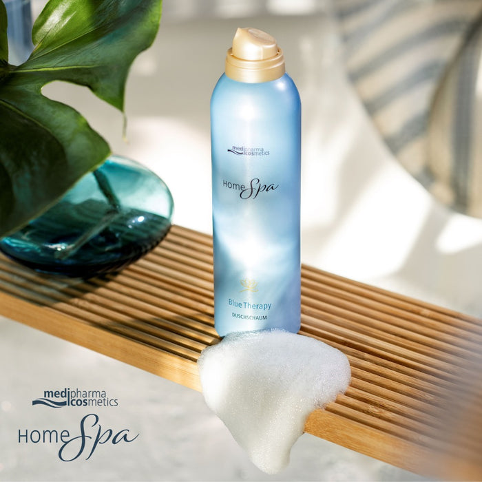 Medipharma Cosmetics Home Spa Blue Therapy Duschschaum, 200 ml Lösung