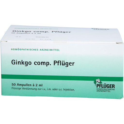Ginkgo comp. Pflüger Amp., 50 St AMP