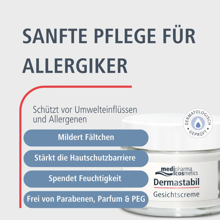 Dermastabil Gesichtspflege, 50 ml Creme