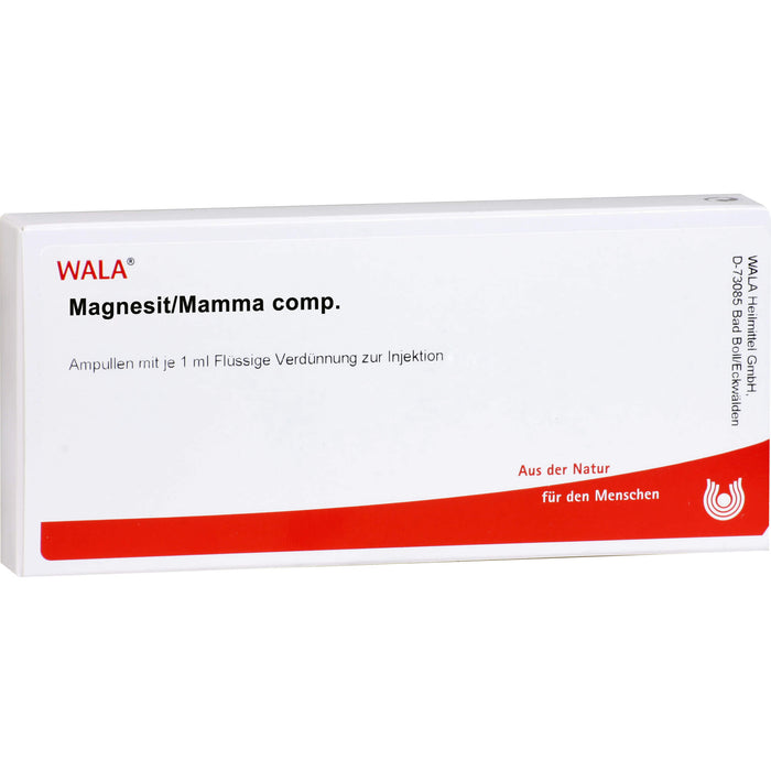 WALA Magnesit/Mamma comp. flüssige Verdünnung, 10 St. Ampullen
