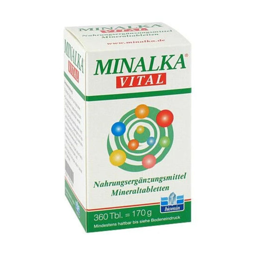 MINALKA vital Mineraltabletten, 360 St. Tabletten