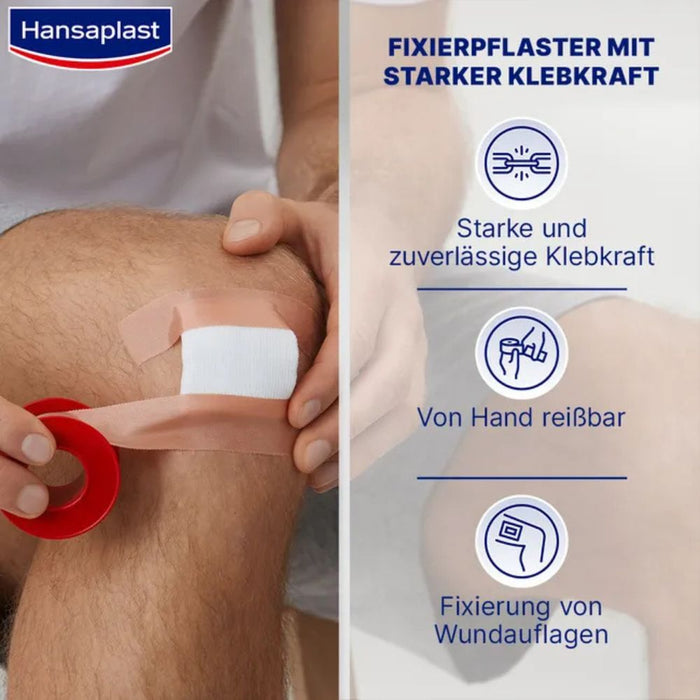Hansaplast Classic Fixierpflaster 5 m x 2,5 cm, 1 St. Pflaster