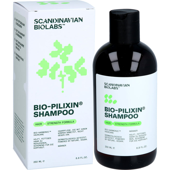 Scandinavian Biolabs Bio-Pilixin Shampoo für Männer, 250 ml Shampoo