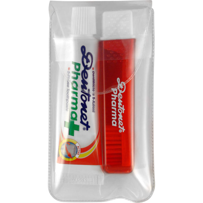 Zahnputz-Reiseset Dentonet Zahnbürste+Zahncrem25ml, 1 St 