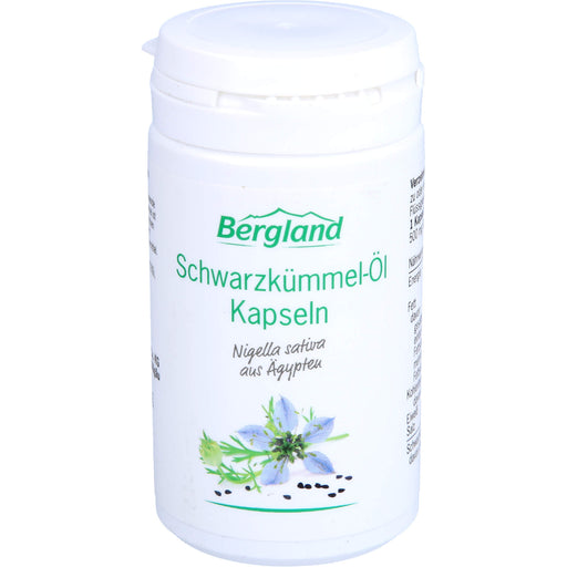 Bergland Schwarzkümmel-Öl Kapseln, 75 St. Kapseln
