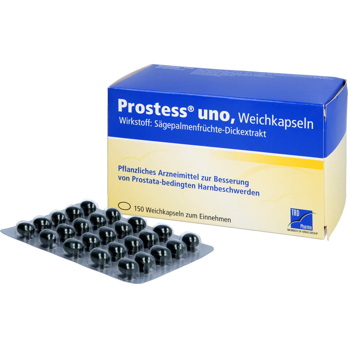 Prostess uno Weichkapseln bei prostatabedingten Harnbeschwerden, 150 St. Kapseln