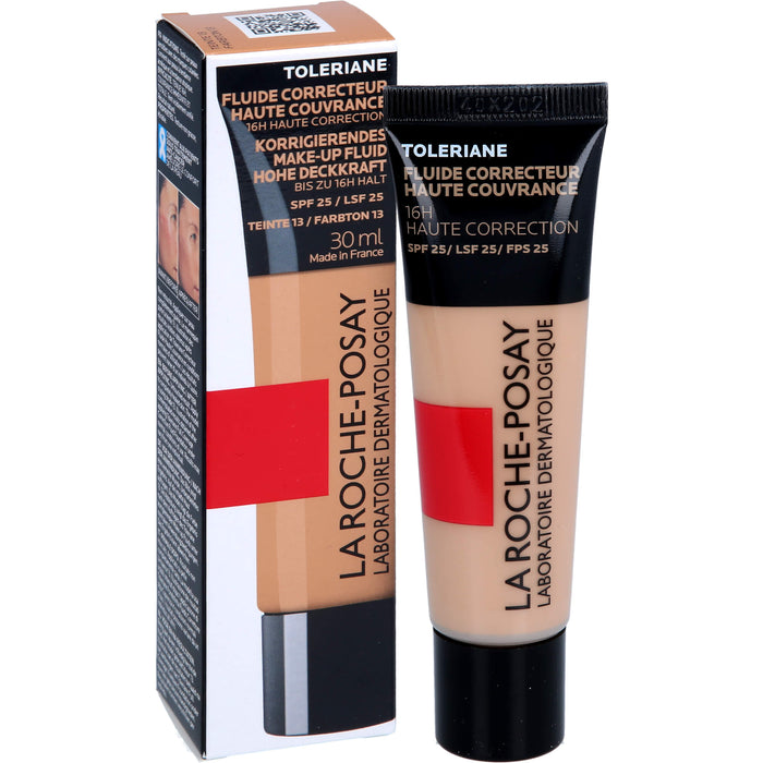 La Roche-Posay Toleriane korrigierendes Make-up Fluid Nr. 13 für empfindliche und unreine Haut, 30 ml Creme