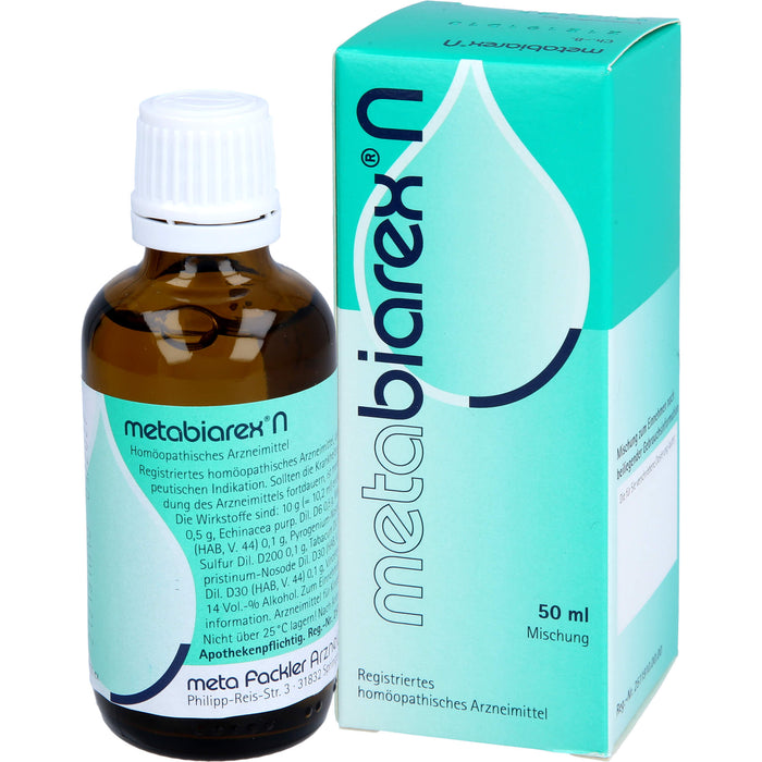 Metabiarex N Mischung bei Erkrankungen der Verdauungsorgane, 50 ml Lösung