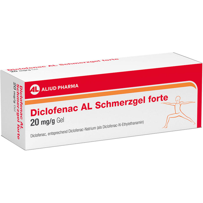 Diclofenac AL Schmerzgel forte 20 mg / g bei akutem Bewegungsschmerz nach stumpfem Trauma, 180 g Gel