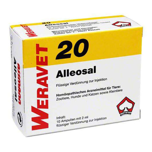 WERAVET  20 Alleosal Ampullen, 10 St. Ampullen
