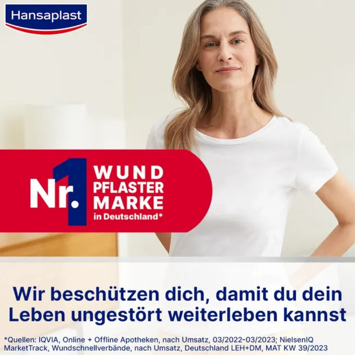 Hansaplast Wundverband Steril Sensitive 6x7cm, 5 St. Pflaster