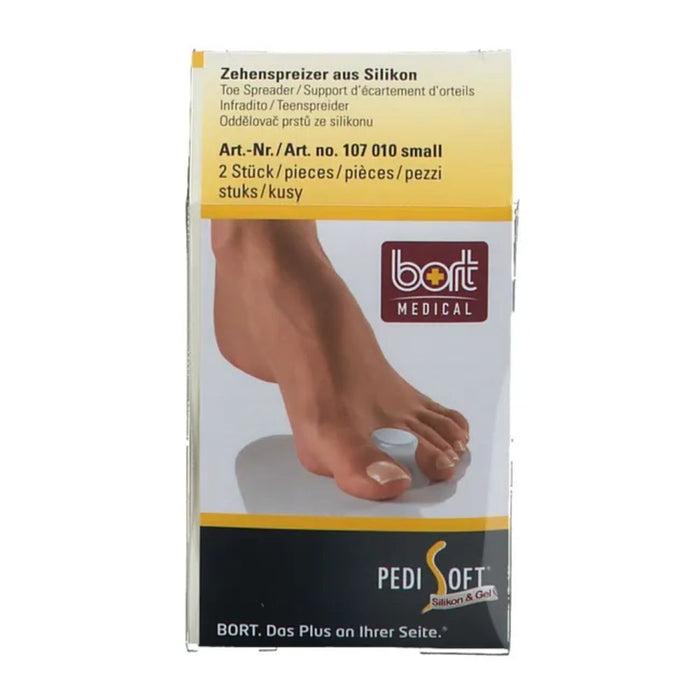 bort PEDISOFT Zehenspreizer aus Silikon, 1 St. Packung