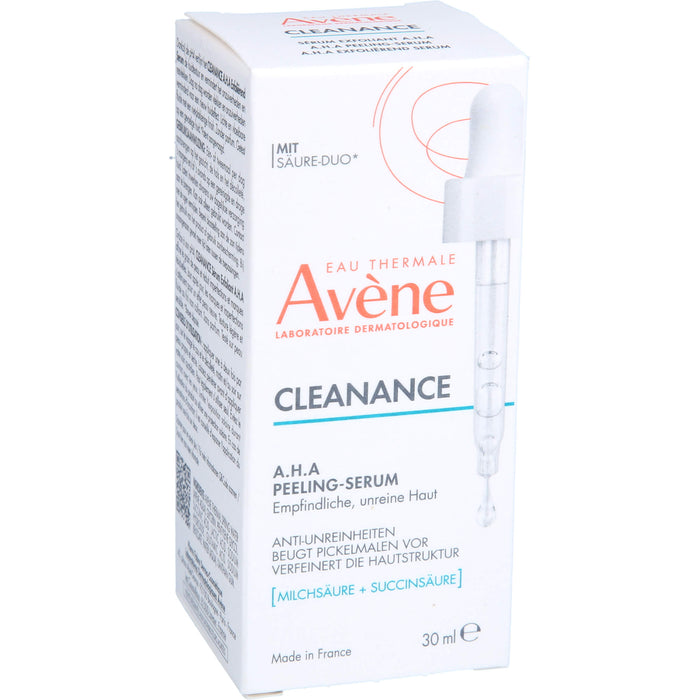 Avène Cleanance A.H.A Peeling-Serum für empfindliche, unreine Haut, 30 ml Lösung