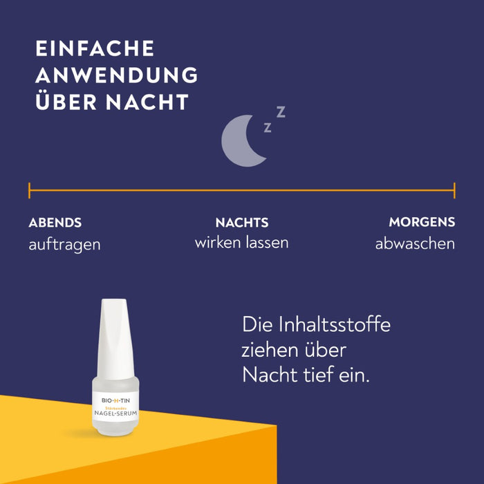 BIO-H-TIN stärkendes Nagelserum zum Aufbau kräftiger und gesunder Nägel, 3.3 ml Lösung