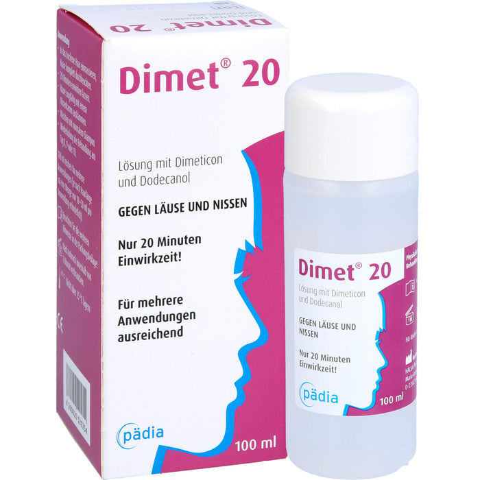 Dimet 20 Lösung gegen Läuse und Nissen, 100 ml Lösung
