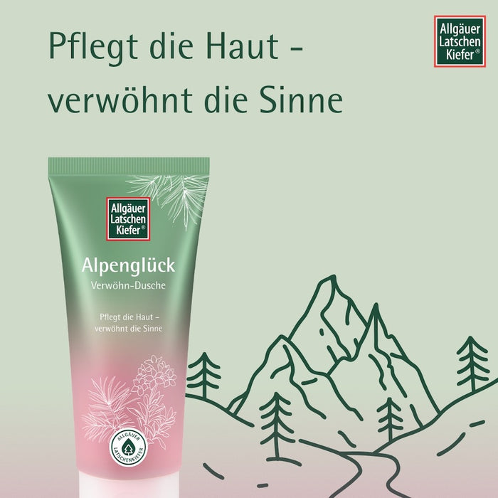 Allgäuer Latschenkiefer Alpenglück Verwöhn-Dusche, 200 ml Duschgel
