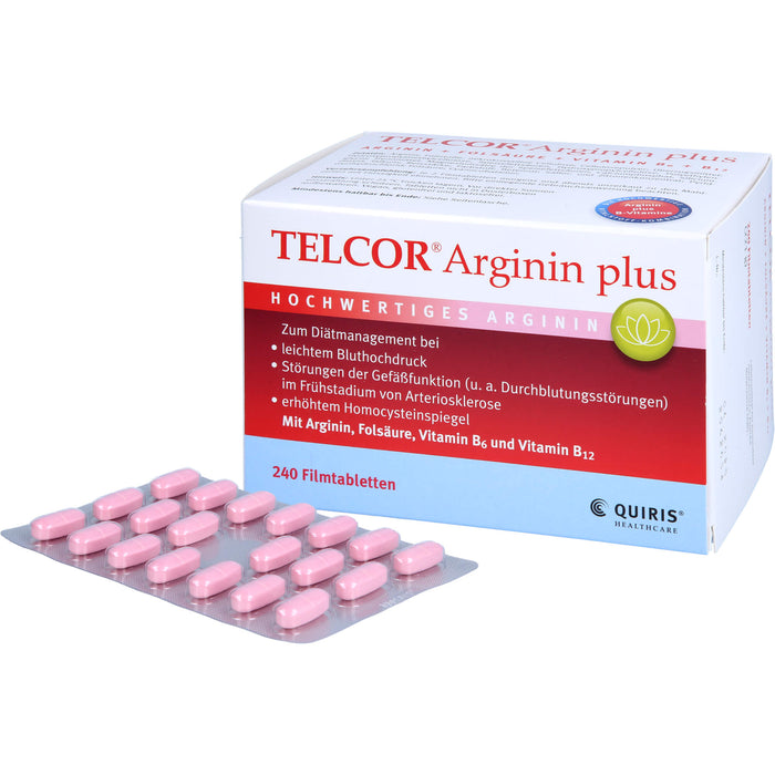TELCOR Arginin plus, 240 St. Tabletten